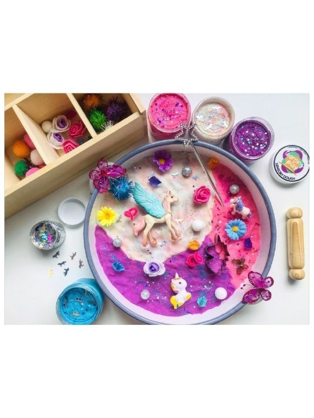 Learning Play Unicorn Dream Play Dough Box (No Color- Image 2)