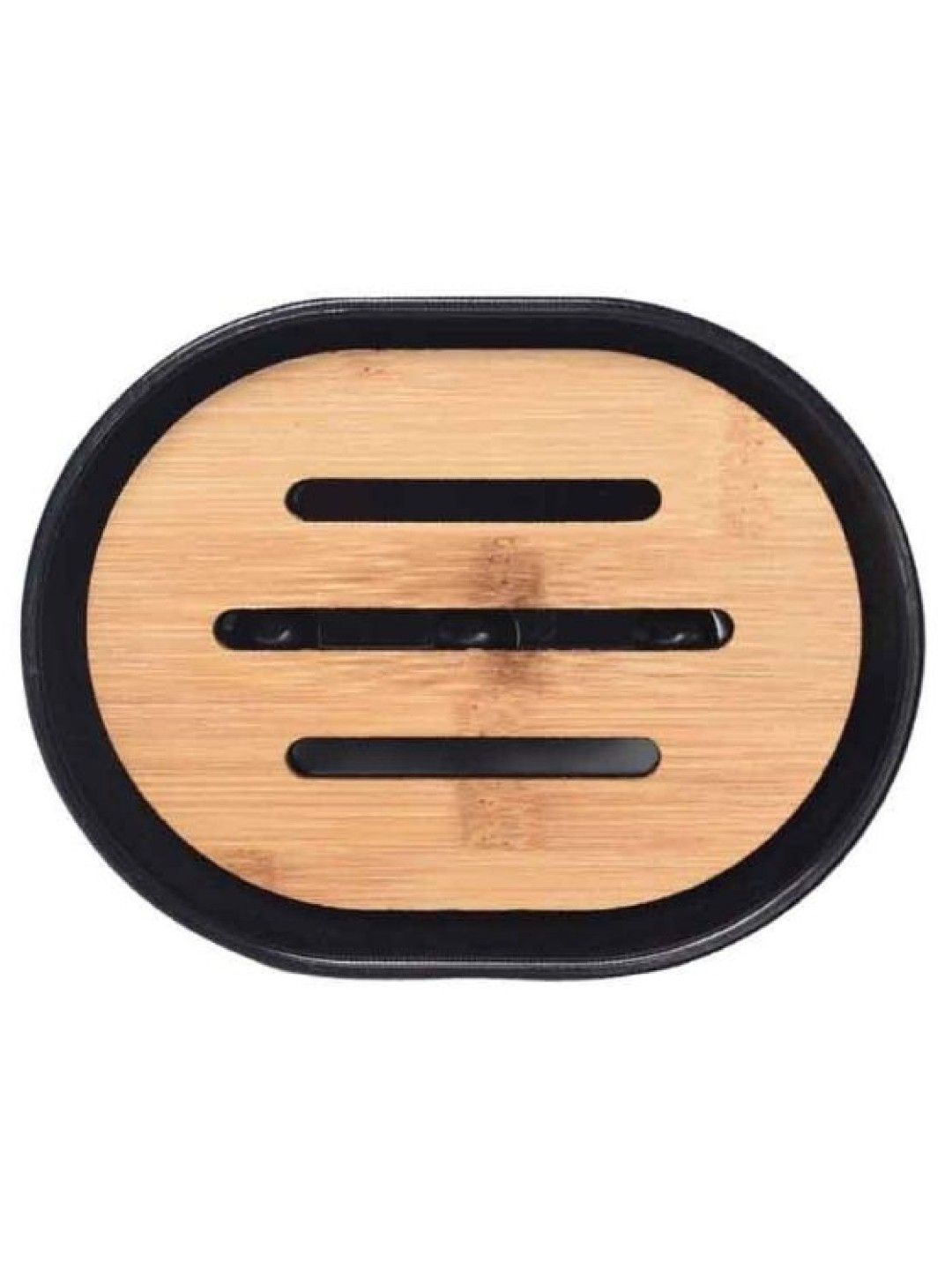 Sunbeams Lifestyle Primeo Premium Bamboo Soap Dish (Black- Image 2)