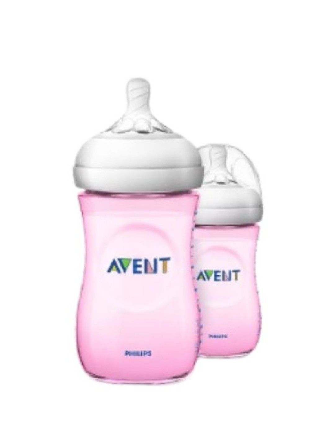 Avent Natural Baby Bottle Pink (9oz) (2-pack) (No Color- Image 2)