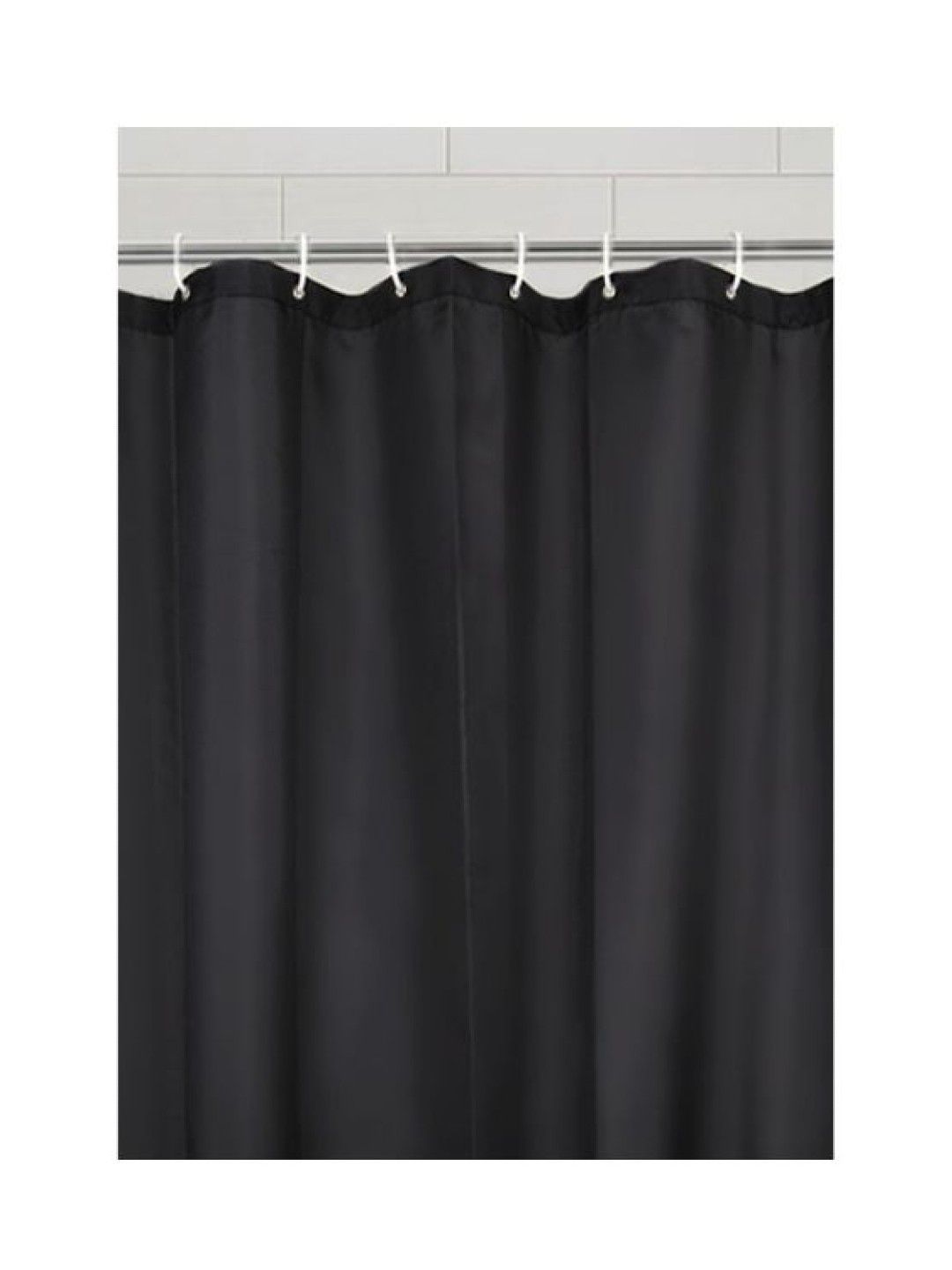 Sunbeams Lifestyle Primeo Shower Curtain (Black- Image 2)