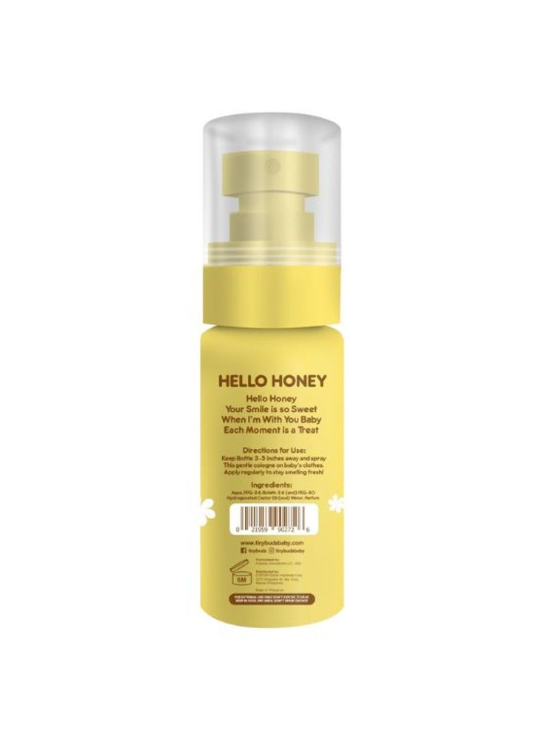 Tiny Buds Hello Honey Gentle Baby Cologne (60ml) (No Color- Image 2)