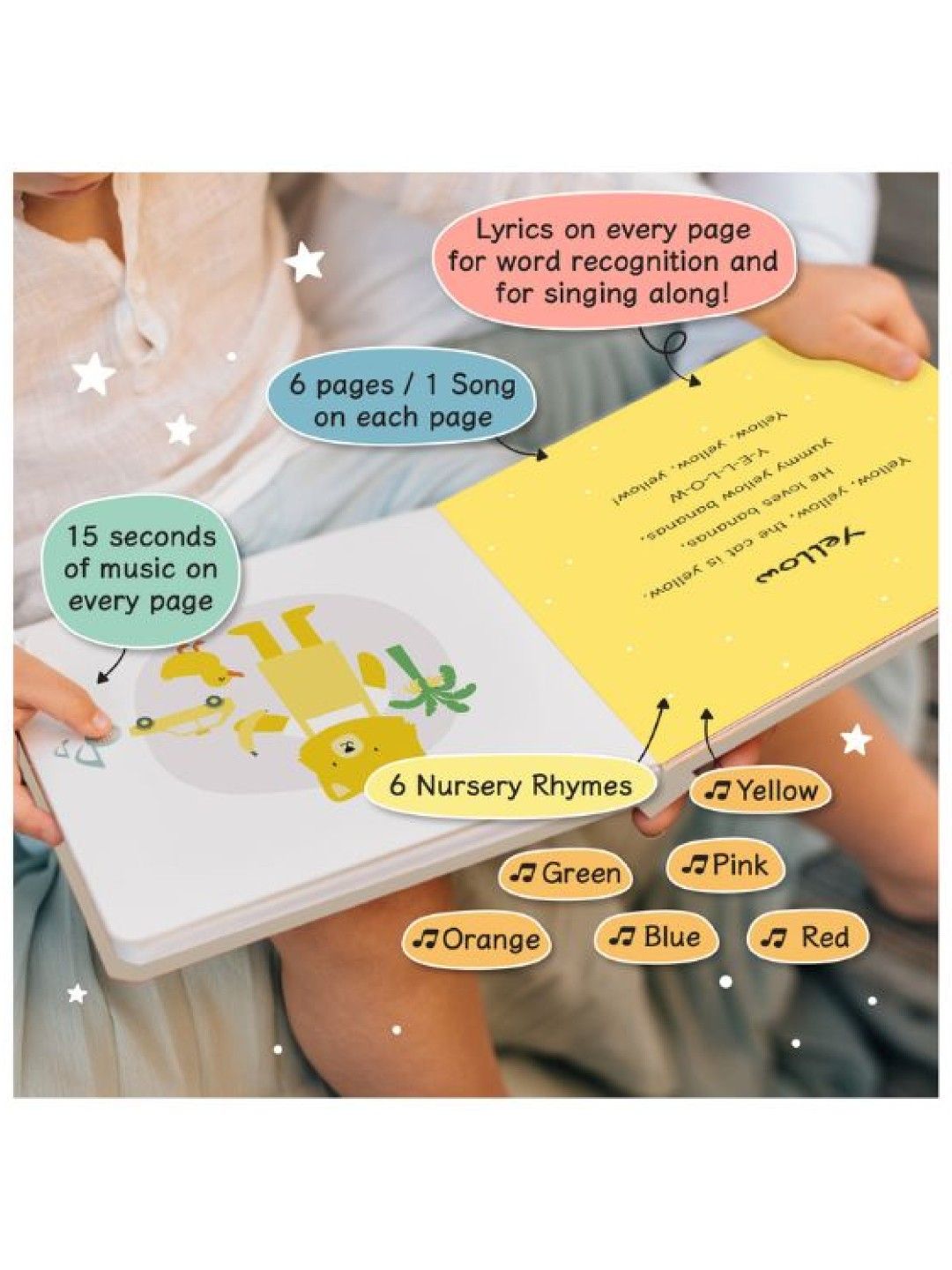 Cali's Book Colors Nursery Rhymes (No Color- Image 2)