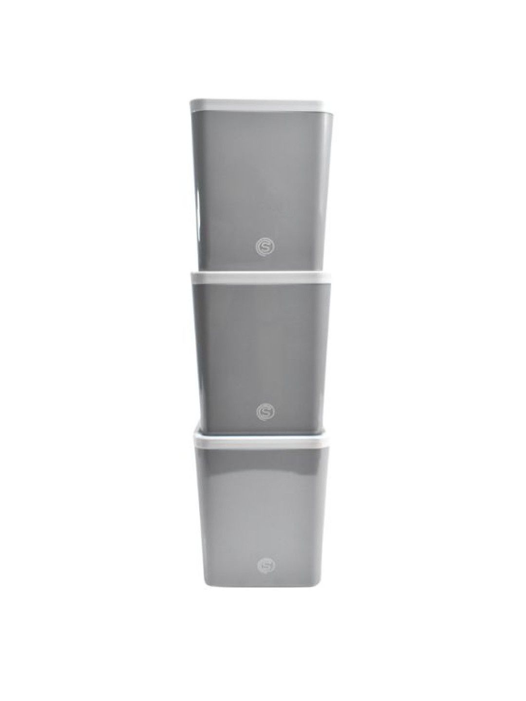 Sunbeams Lifestyle Slique Airtight Stackable Canister (Set Of 3) (No Color- Image 2)
