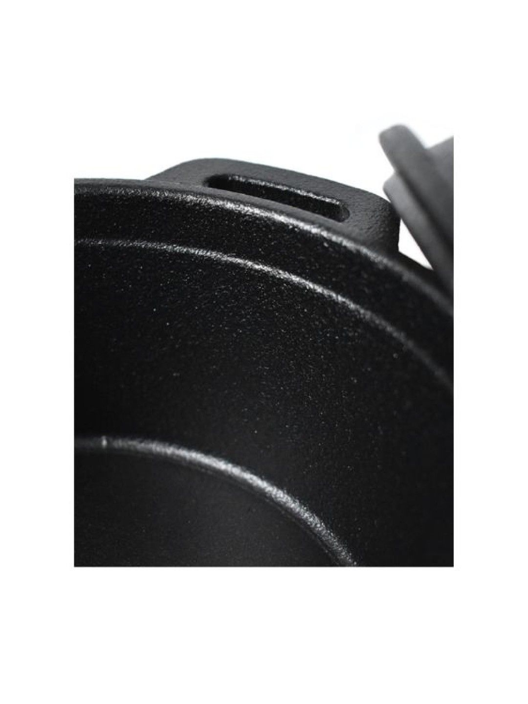 Sunbeams Lifestyle Slique Premium Cast Iron Round Casserole with Rubber Wood Base (10 cm) (No Color- Image 2)