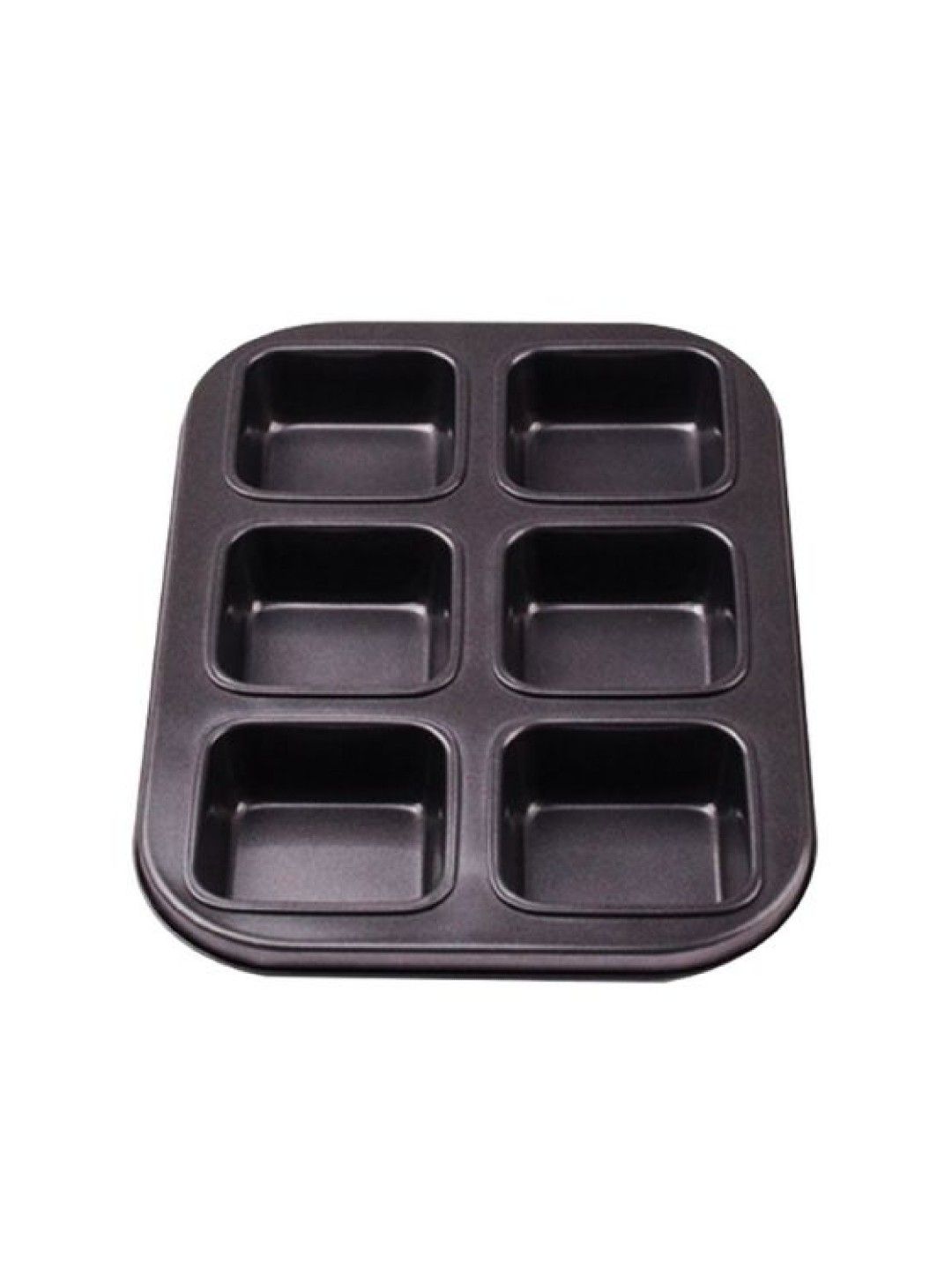 Sunbeams Lifestyle Slique Premium 6-Cup Square Muffin Pan (No Color- Image 2)