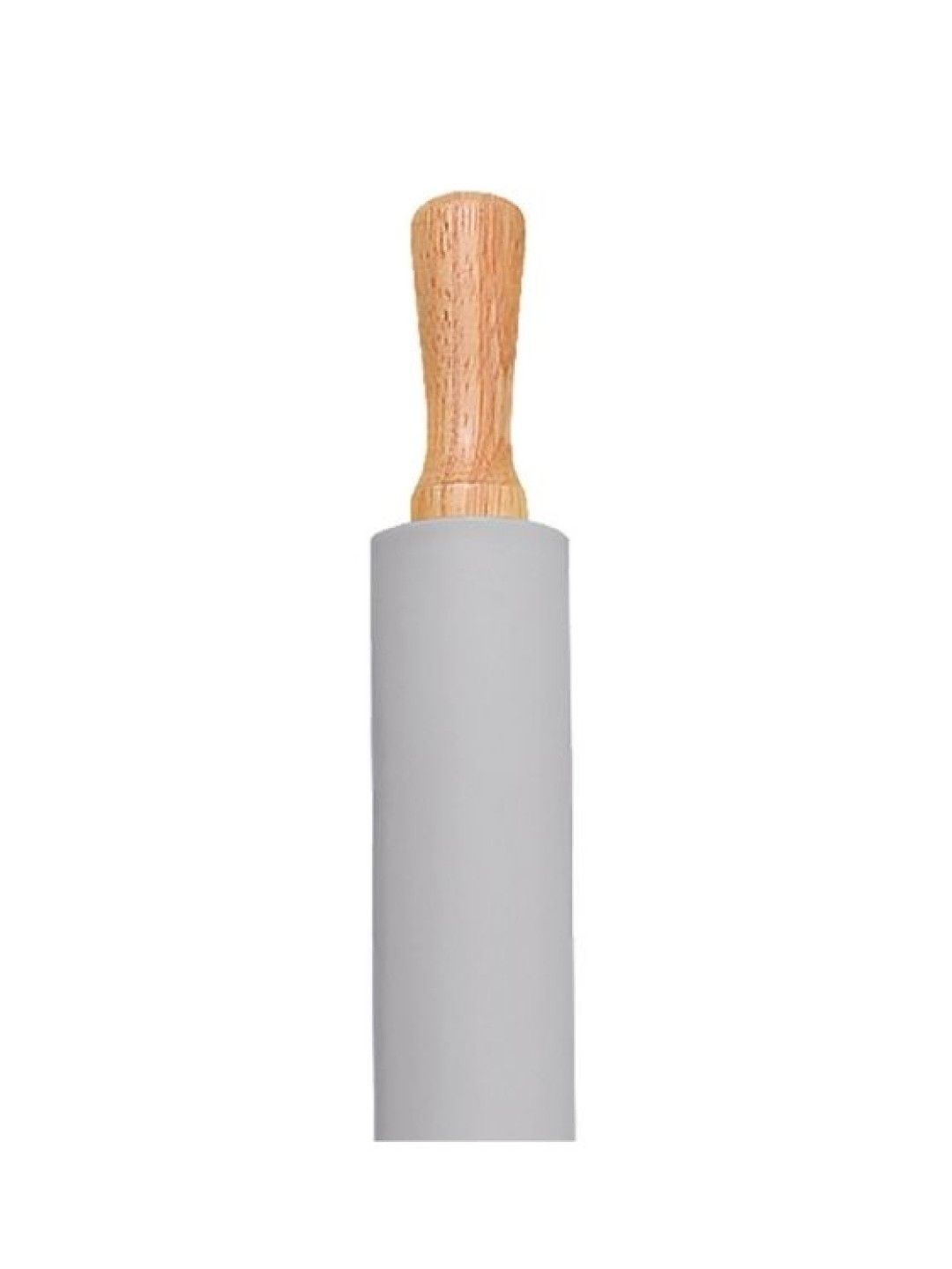 Sunbeams Lifestyle Slique Premium Wood + Silicone Rolling Pin (43 cm x 5 cm) (No Color- Image 2)