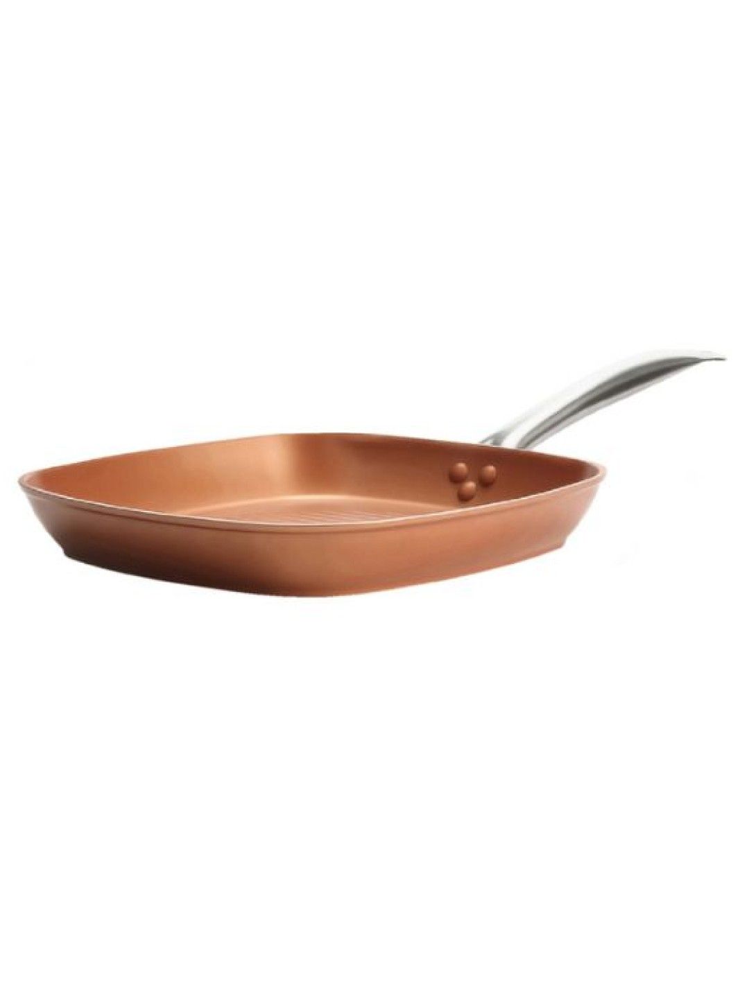 Masflex Aluminum Copper Grill Pan (28 cm) (No Color- Image 2)