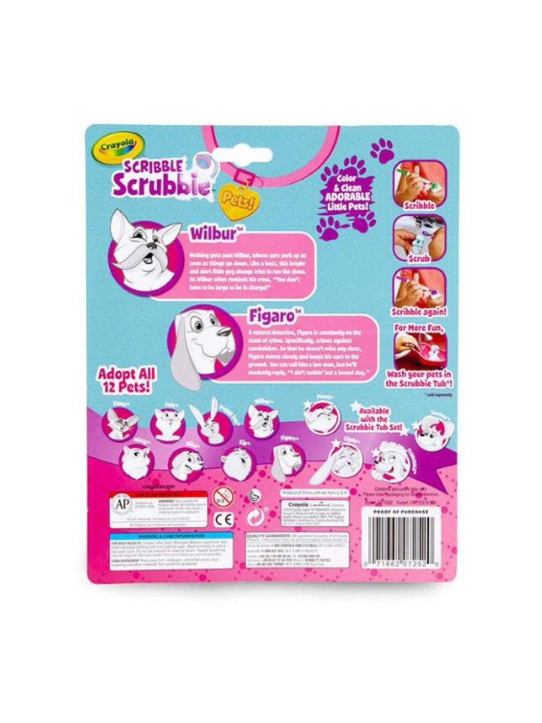 Crayola Scribble Scrubbie Pets - Dogs (No Color- Image 2)