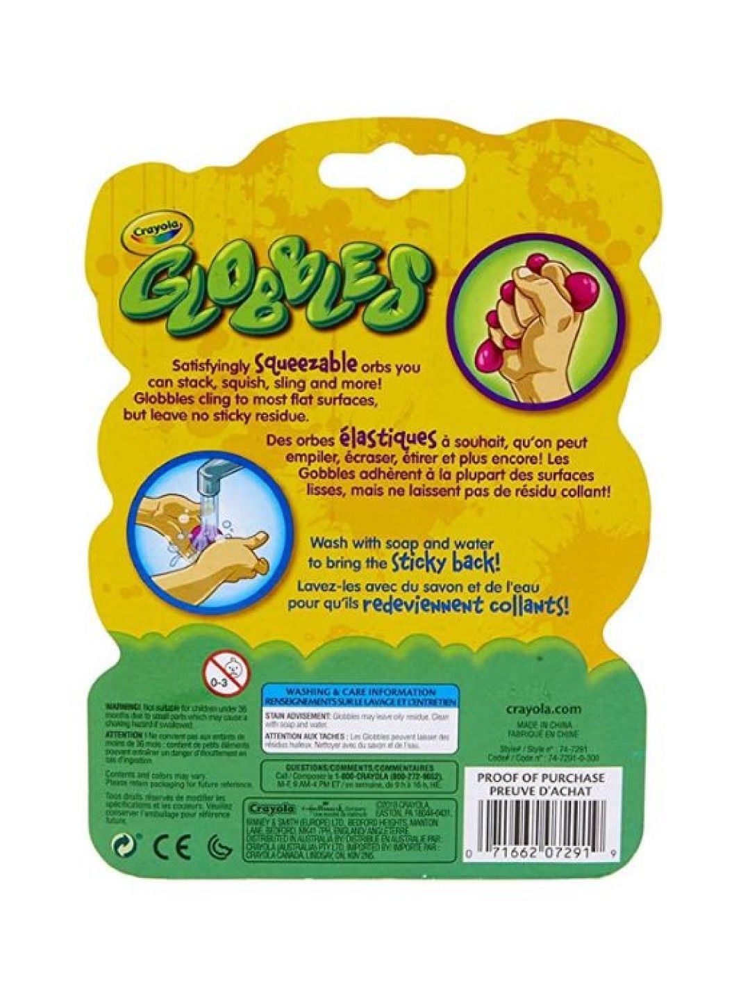 Crayola Globbles Squish Toys 3 pcs edamama