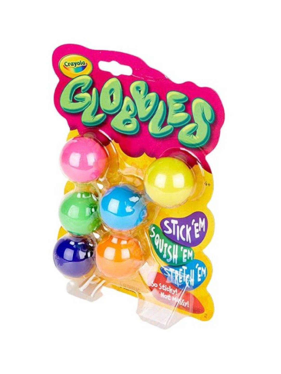 Crayola Globbles Squish Toys (6 pcs) (No Color- Image 2)