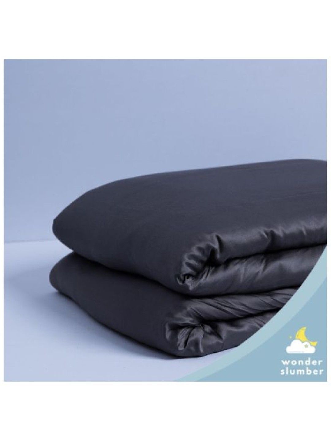 Wonder Slumber Bamboo Weighted Blanket Queen Sized with Duvet Cover (15 lbs, 60x80'') (Gray- Image 2)