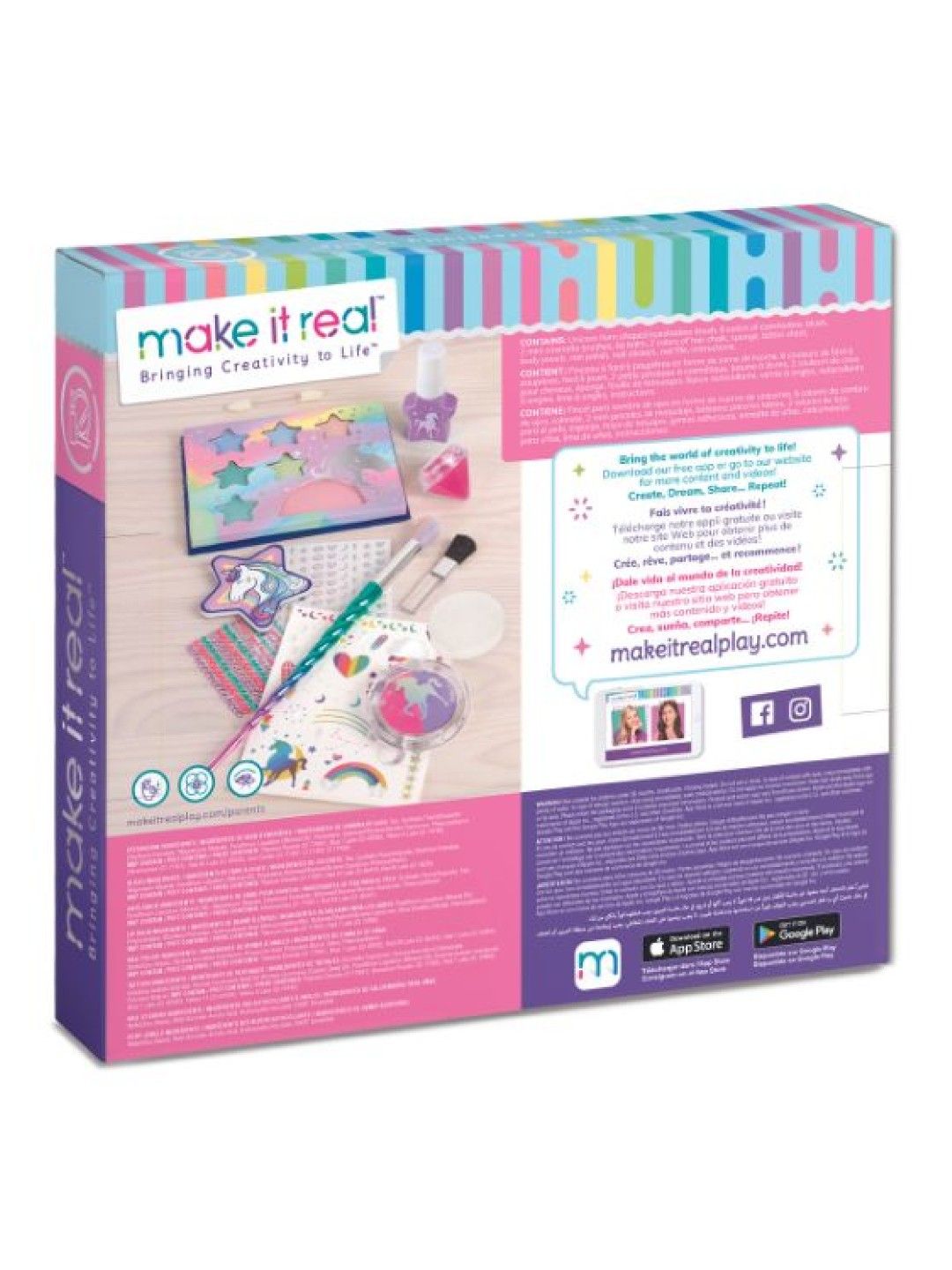 Make It Real Deluxe Unicorn Makeover (No Color- Image 2)