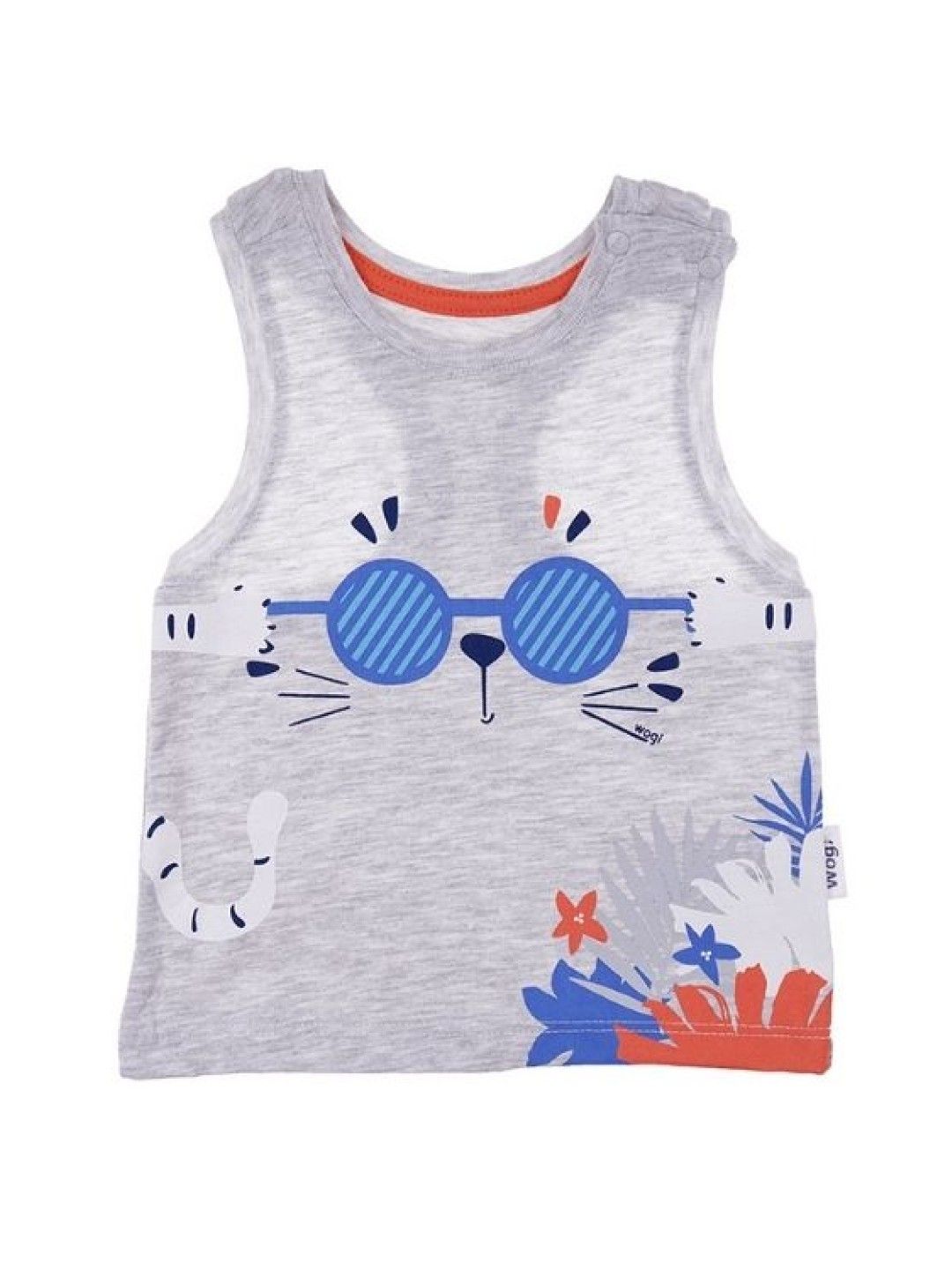 bean fashion Wogi Play 3-Piece Tank Top and Blue Shorts (No Color- Image 2)