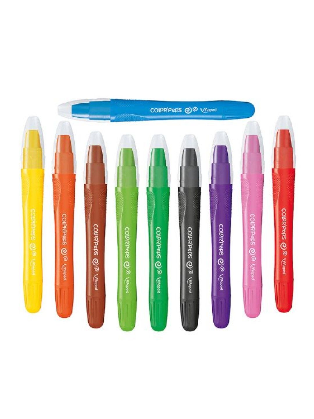 Maped Color'Peps Smoothy Gel Crayons - (Set of 10) (No Color- Image 2)
