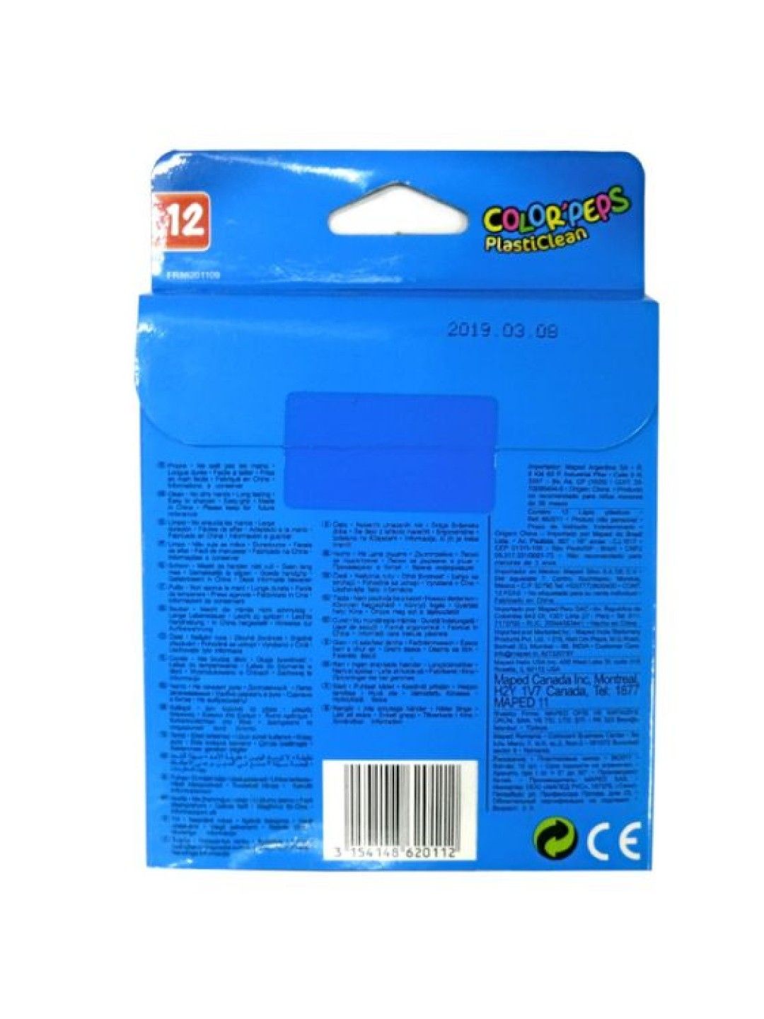 Maped Color'Peps PlastiClean - (Set of 12) (No Color- Image 3)