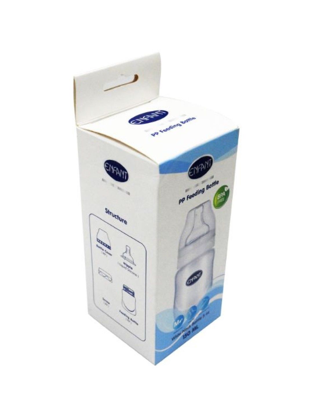 Enfant PP Feeding Bottle Wide Neck (150ml) (No Color- Image 2)