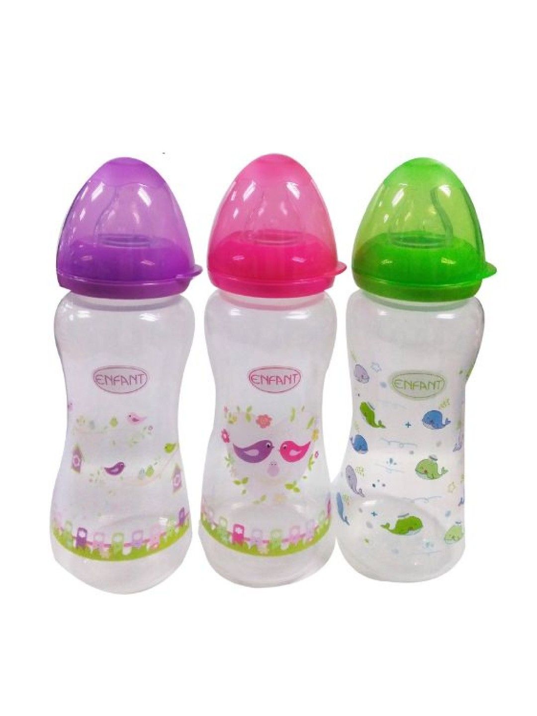Enfant Feeding Bottle 8oz (Set of 3) (No Color- Image 1)