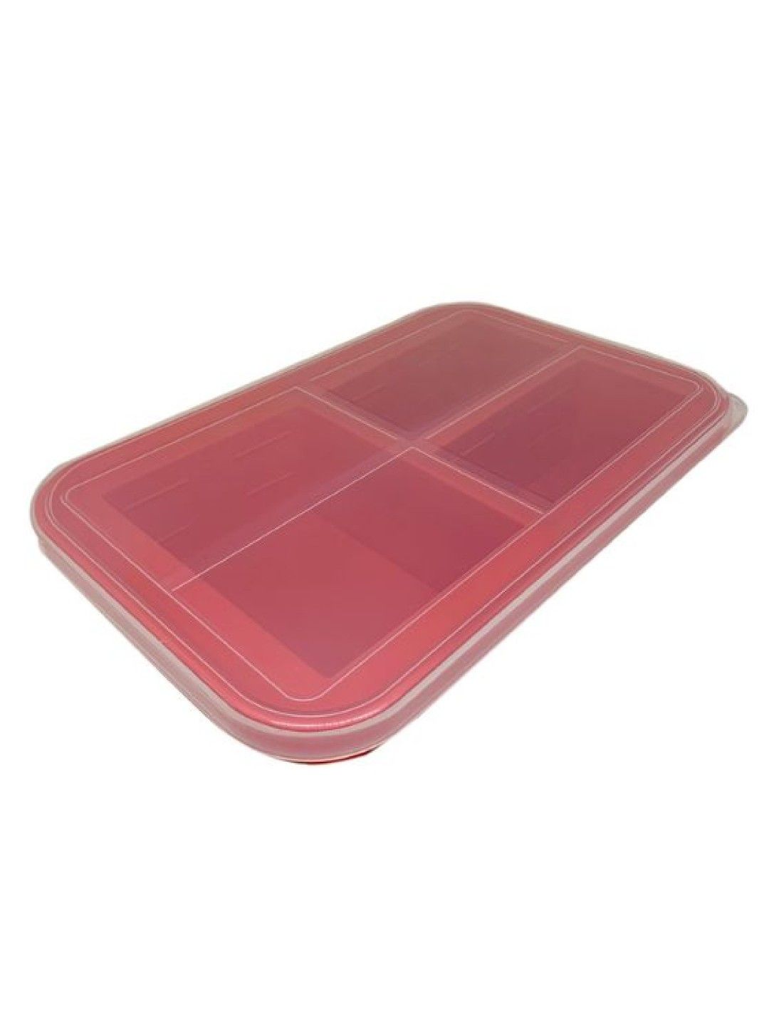 Mason Cubes PH Silicone Freezer Tray (3 Cavities) (Red- Image 2)