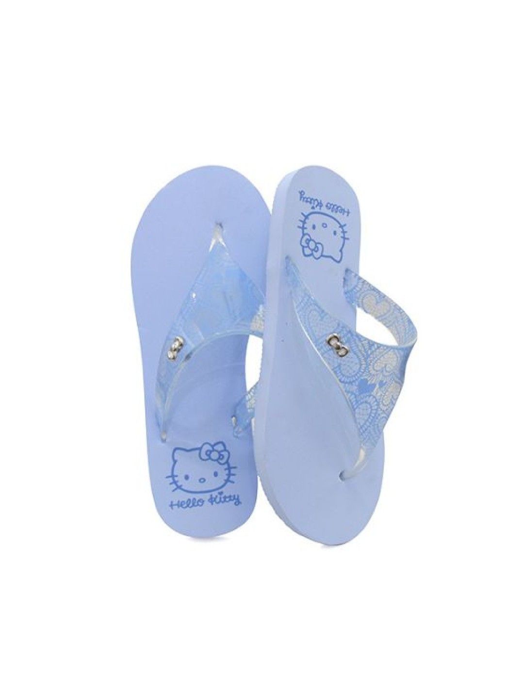 Banana Peel Ladies Lace Up Kitty Lovely Blue (No Color- Image 2)