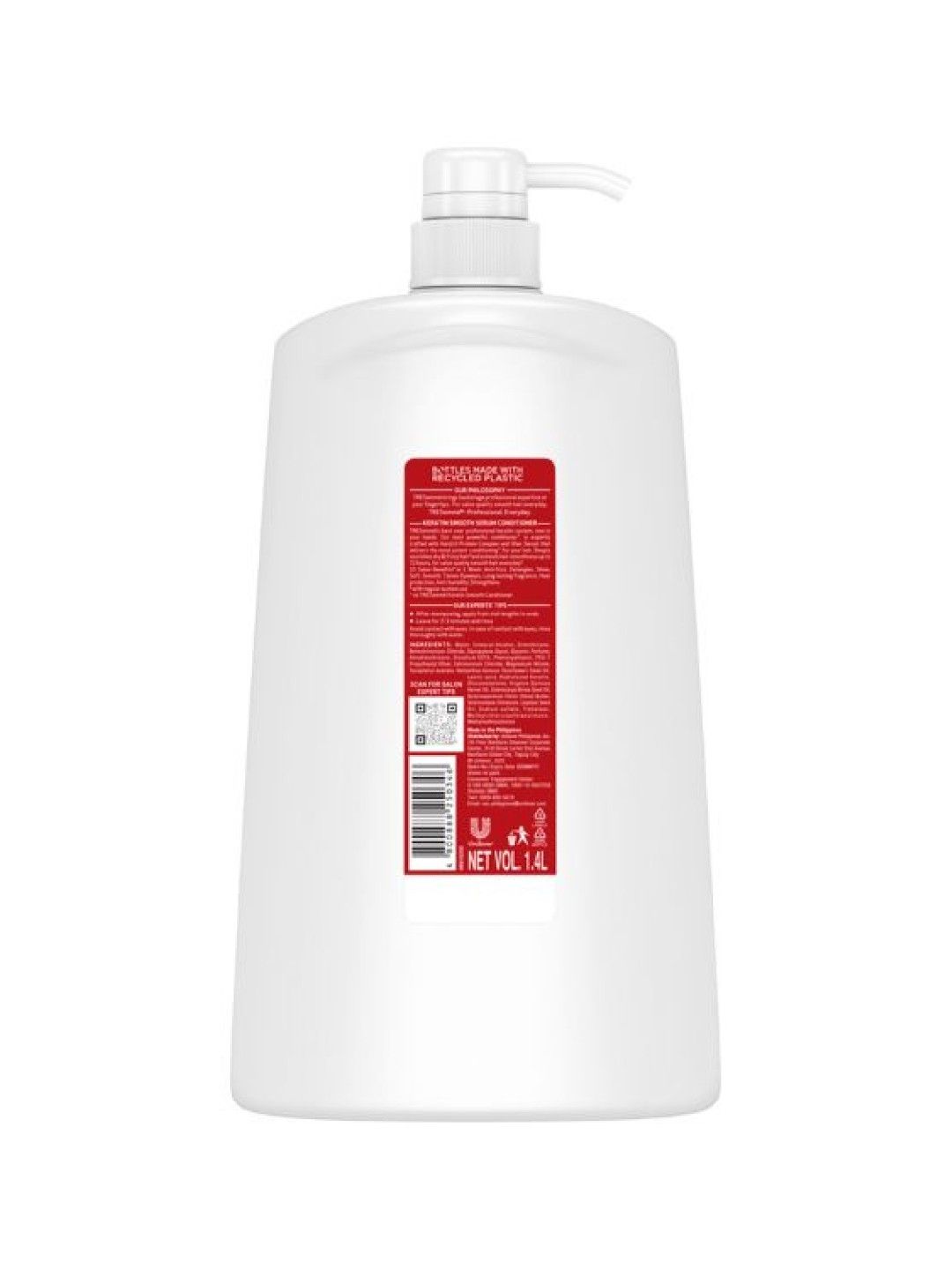 TRESemmé Serum Conditioner Keratin Smooth with Kera10 Complex (1.4L) (No Color- Image 2)