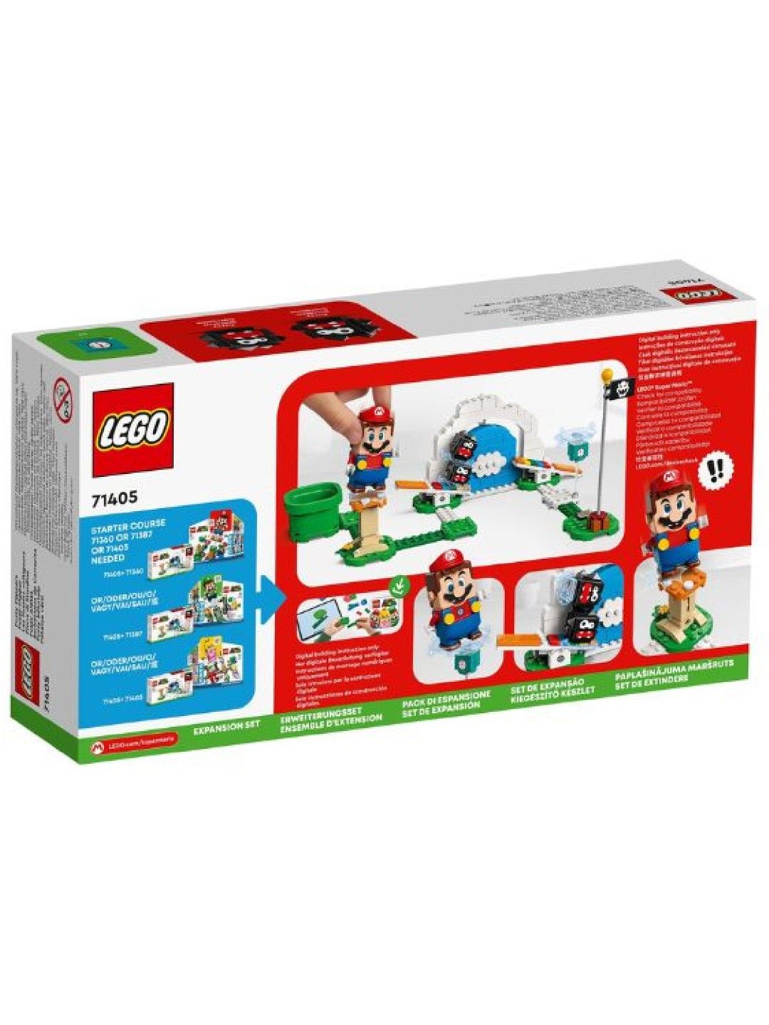 Lego Super Mario Fuzzy Flippers Expansion Set Building Blocks (154pcs) (No Color- Image 2)