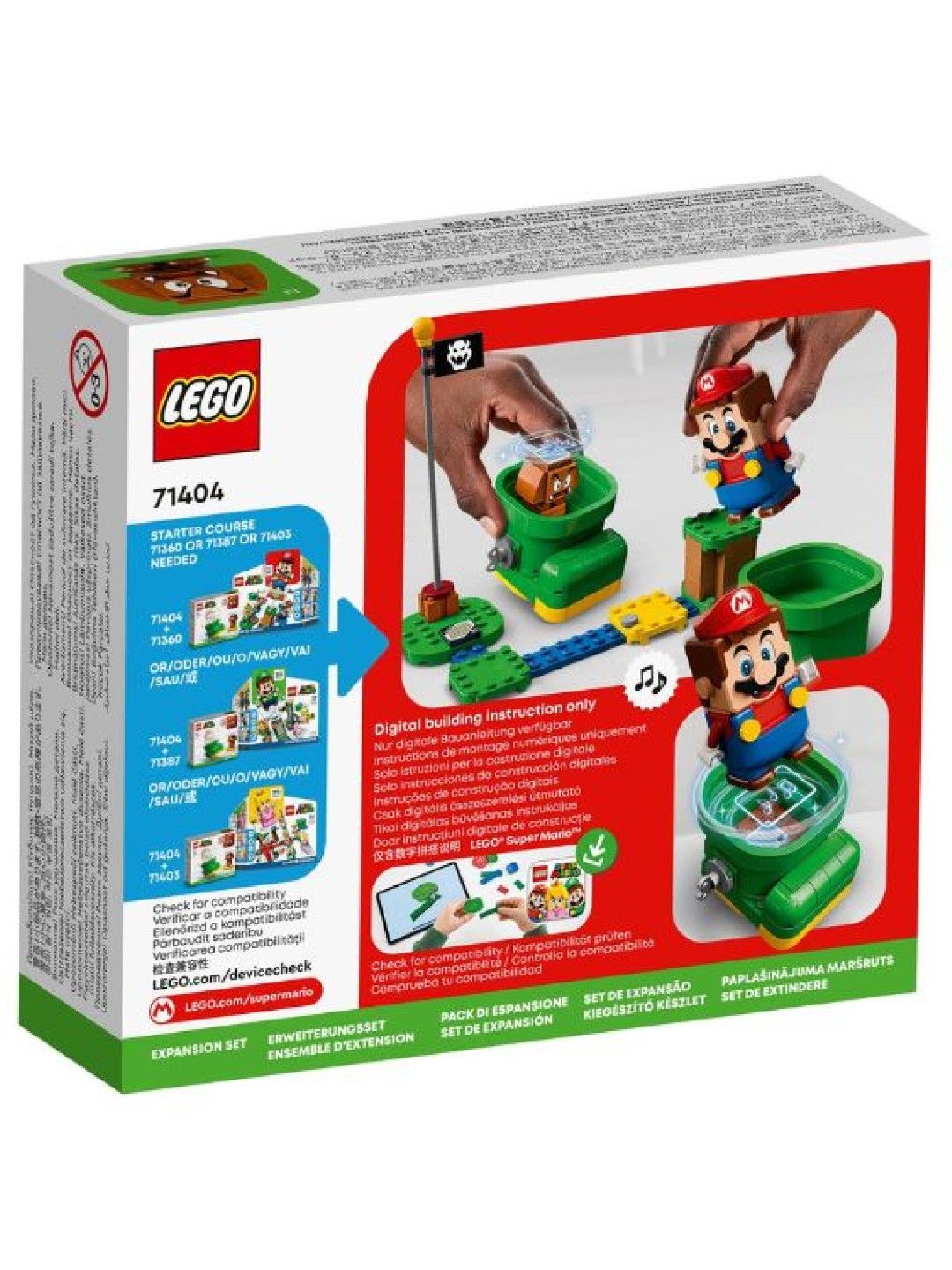 Lego Super Mario Goomba's Shoe Expansion Set Building Blocks (76pcs) (No Color- Image 2)