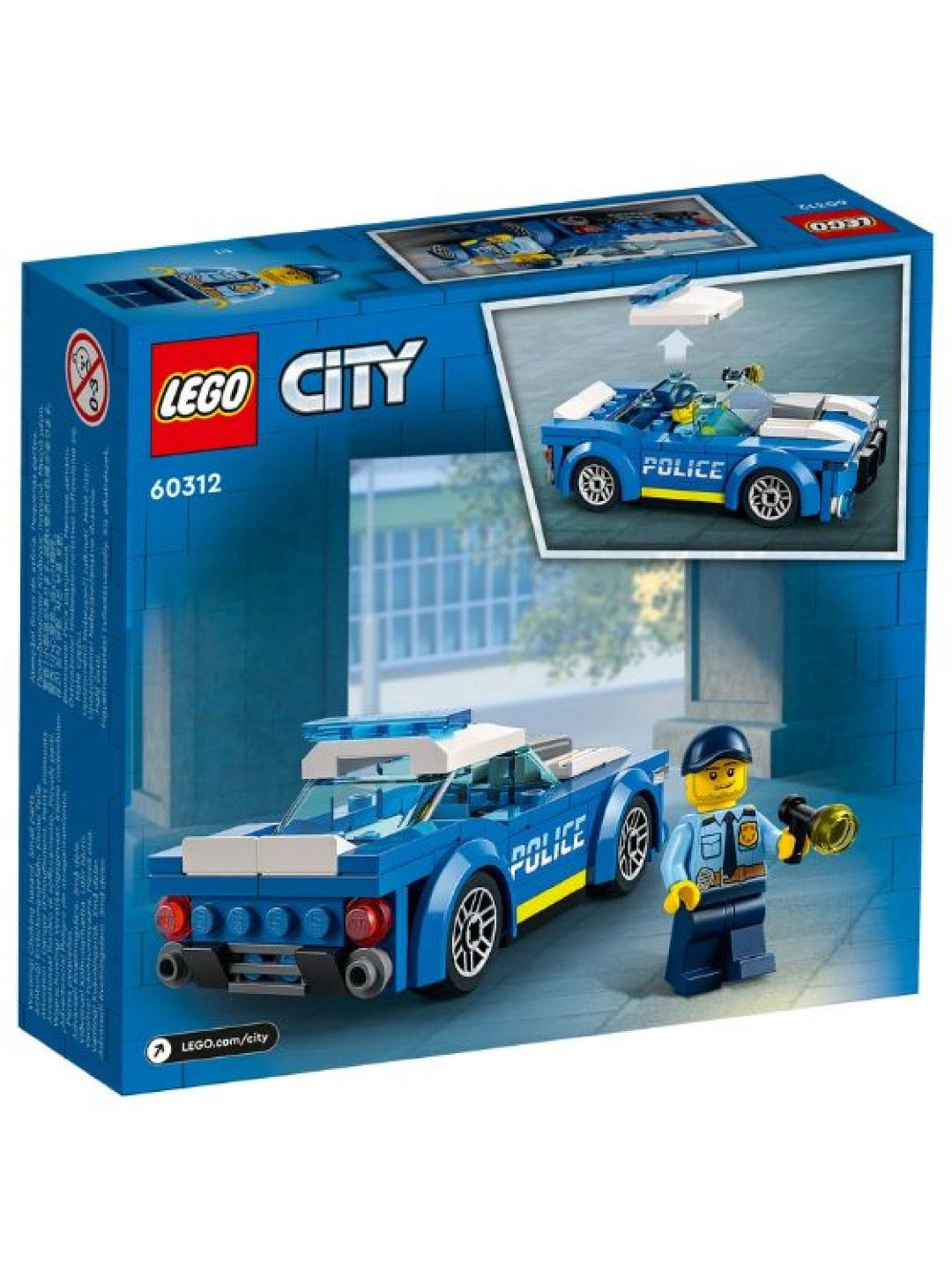 Lego City Police Car Building Blocks (94pcs) (No Color- Image 4)