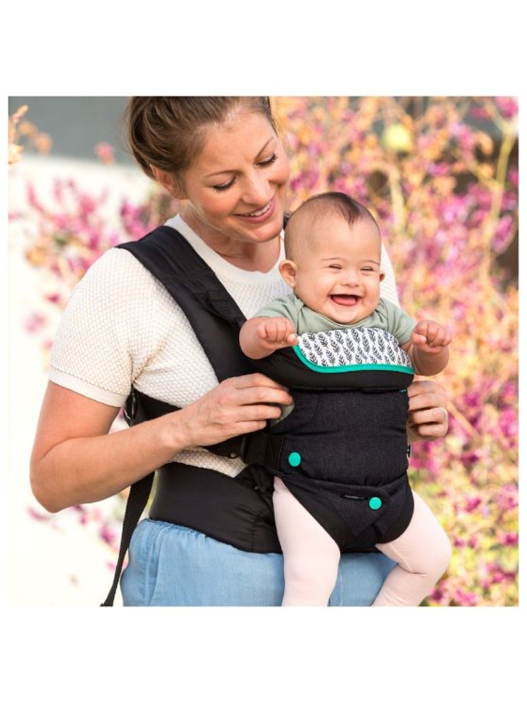 Infantino Flip 4-In-1 Convertible Carrier - Dark Denim (Ergonomic) (No Color- Image 4)