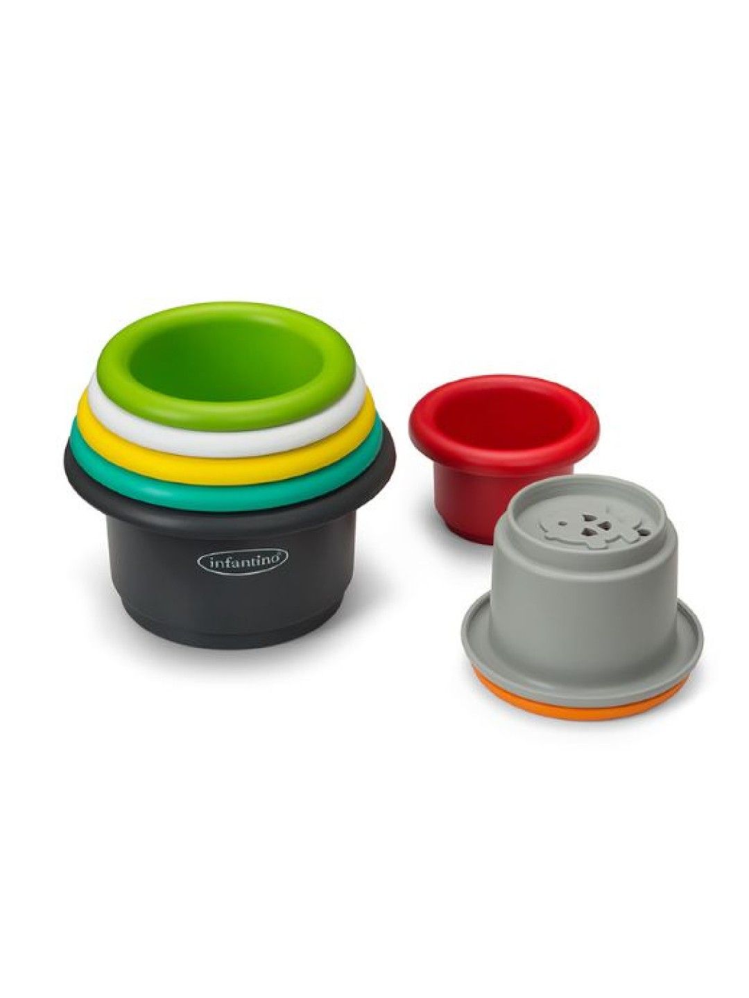 Infantino Stack'N Nest Cups™ - Developmental Toy (BPA-Free) (No Color- Image 2)