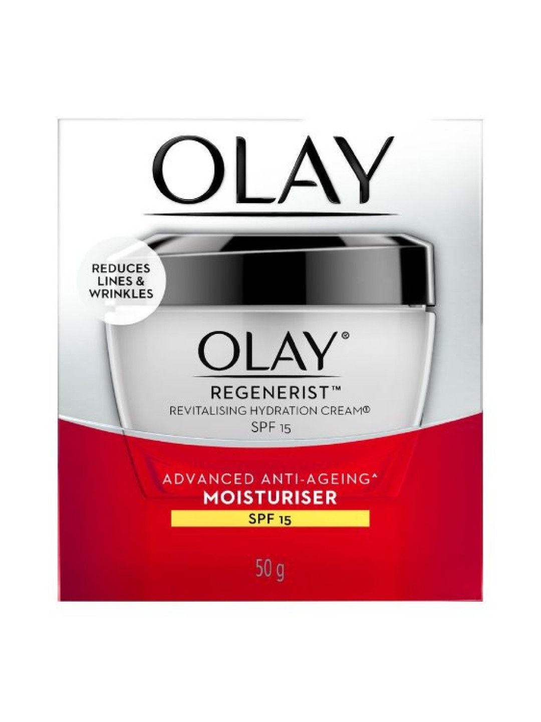 Olay Regenerist Revitalizing Hydration Cream Moisturizer with SPF15 (50g) (No Color- Image 2)