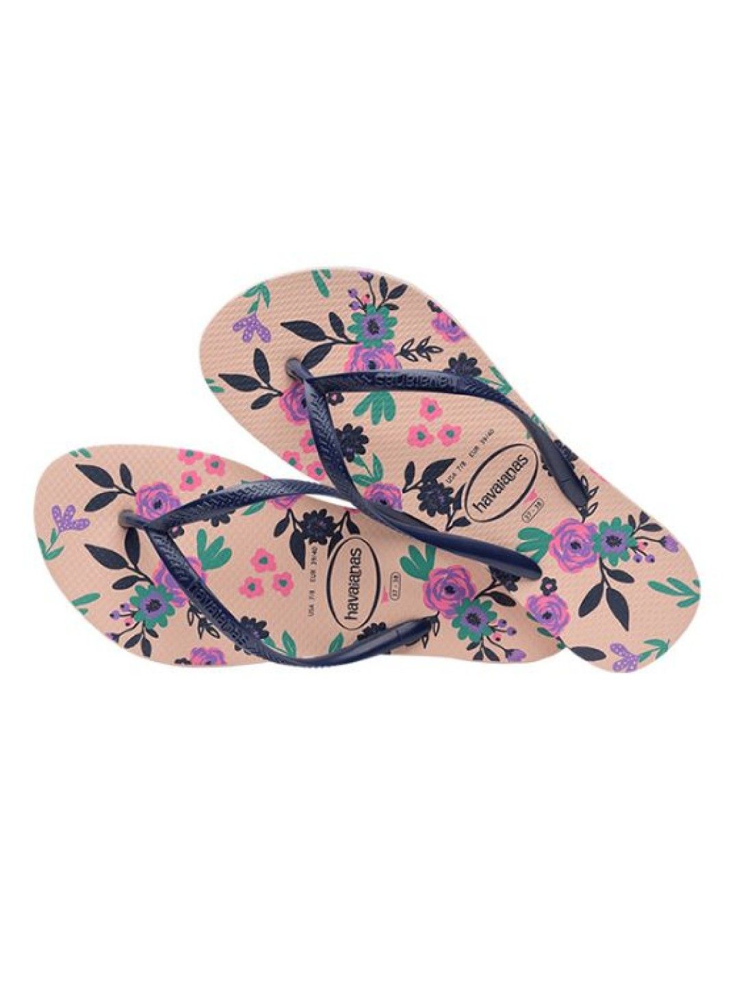 Havaianas Slim Romance Flip Flops (Ballet Rose- Image 3)