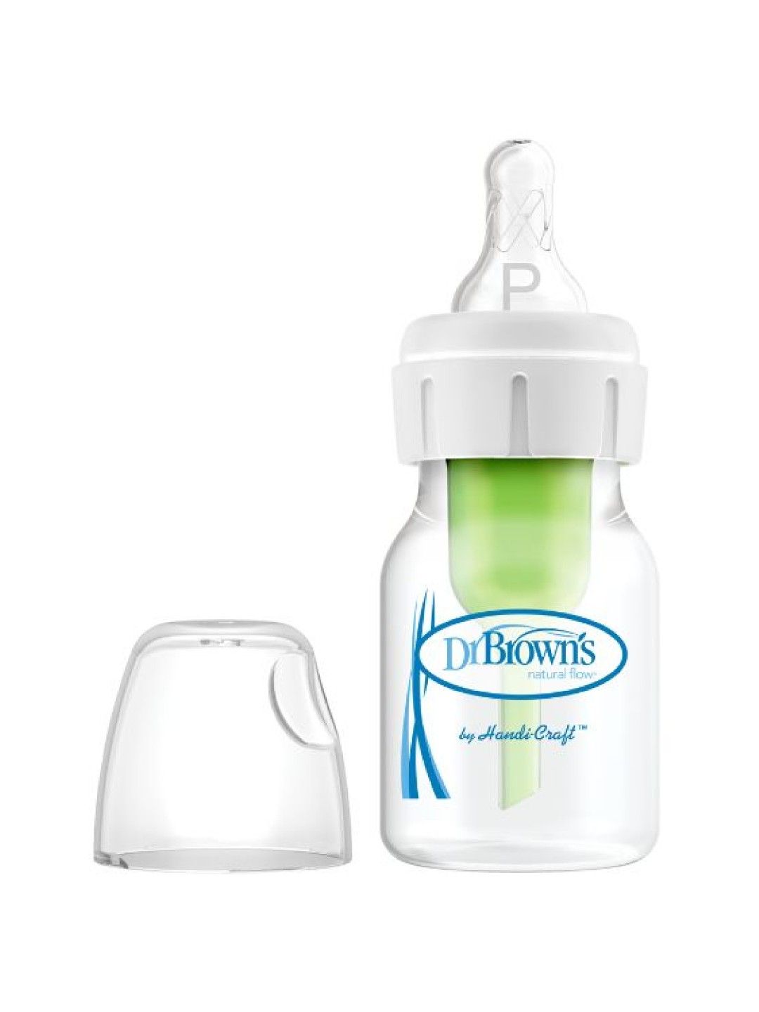 Dr. Brown's Feeding Bottle (60 ml) PP Narrow Options+ Bottle with Preemie Nipple (1-Pack) (No Color- Image 1)