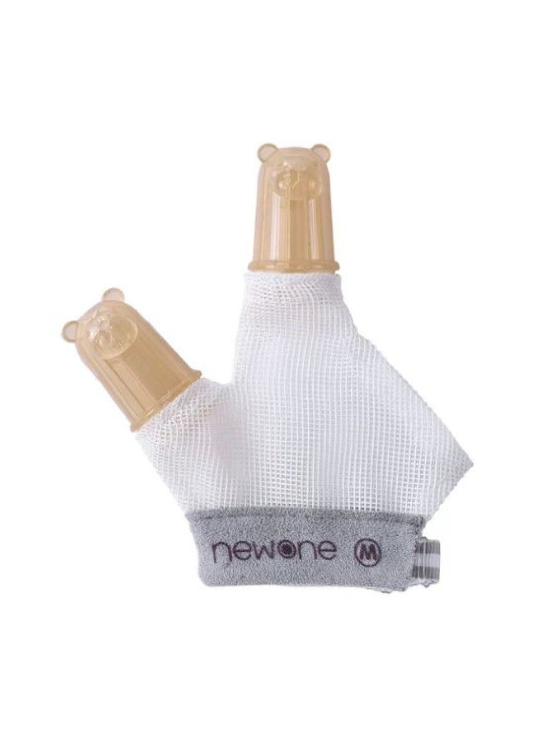 Mambobaby Anti Nail Biting Glove (Gray, Large) (No Color- Image 2)