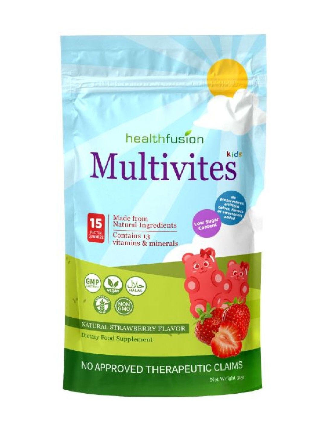 Health Fusion Multivites for Kids Pouch of 15's (Bundle of 2) (No Color- Image 2)