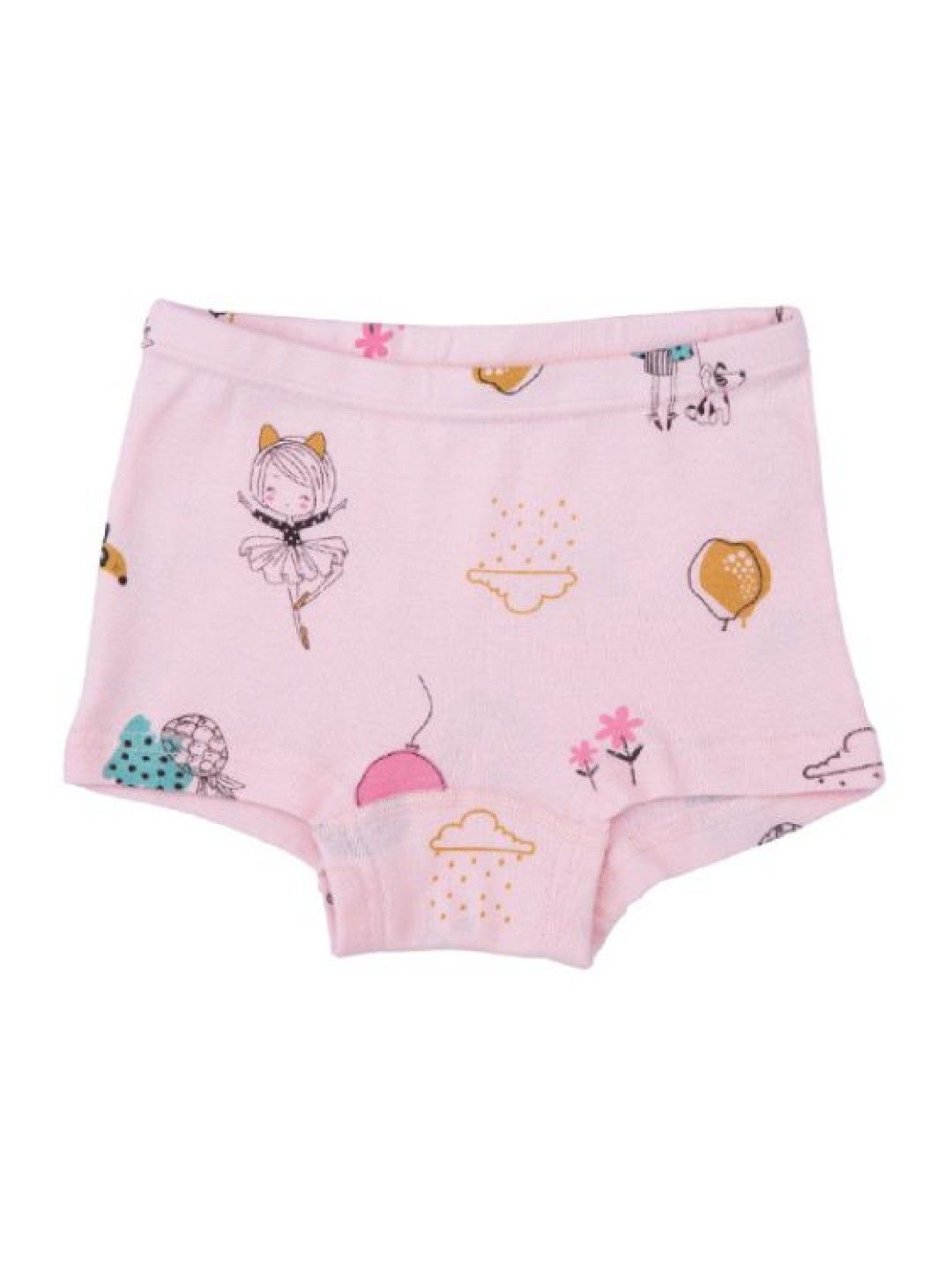 Meet My Feet Move Caitlyn - Boyshorts Underwear For Girls (No Color- Image 2)