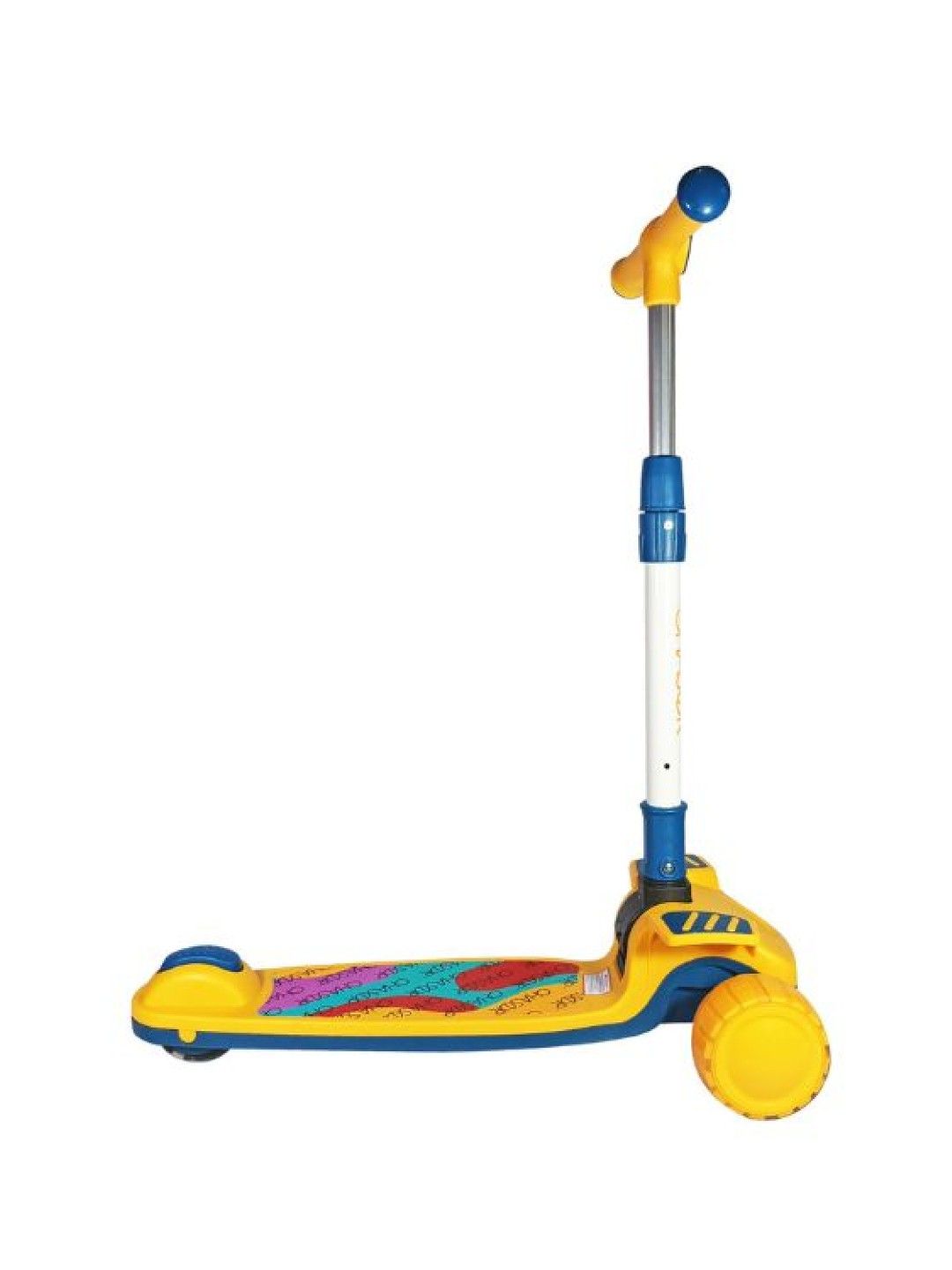 Chaser Rainbow Blast Kick Scooter (Yellow- Image 2)