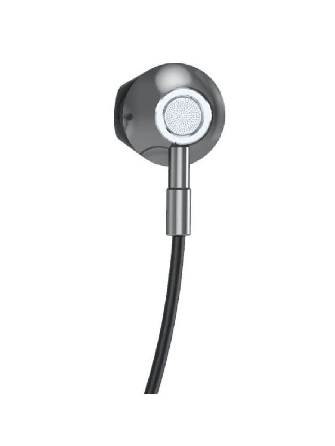 Lenovo HE06 Half In-Ear Neckband Bluetooth Headset (Black- Image 2)