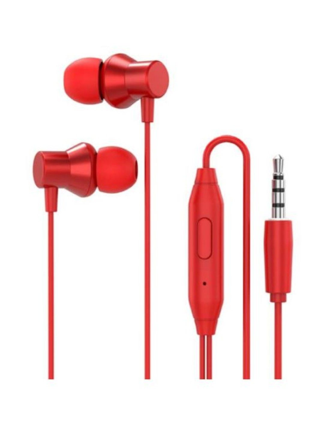 Lenovo HF130 Metal Headset (Red- Image 2)