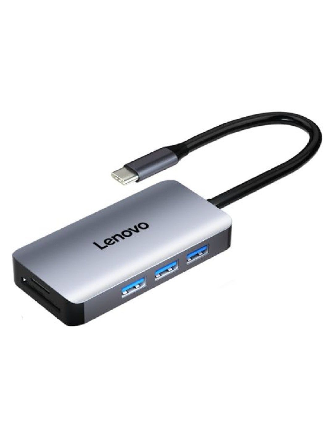 Lenovo LX0806G USB-C Hub (Dark Gray- Image 2)