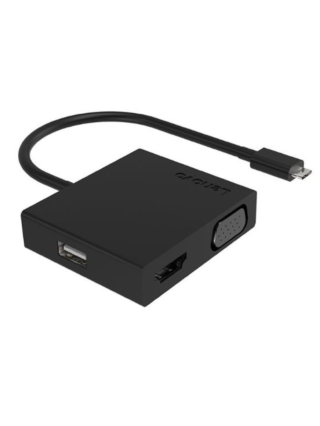 Lenovo LX0807 USB-C Hub (Black- Image 2)