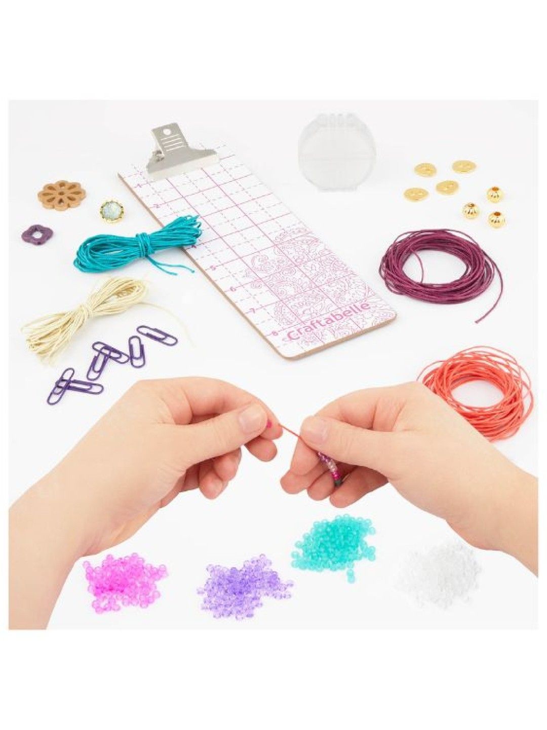 Craftabelle Braids And Beads Creation Kit Edamama