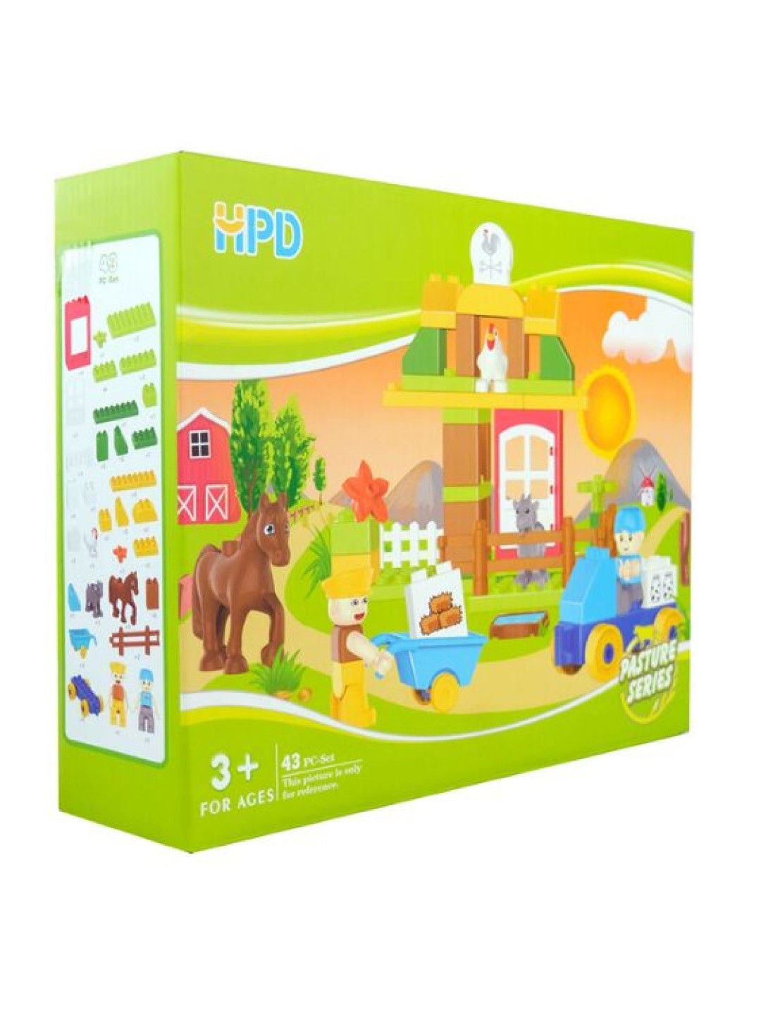 HPD The Horse Is Upset 43-piece Set (No Color- Image 4)