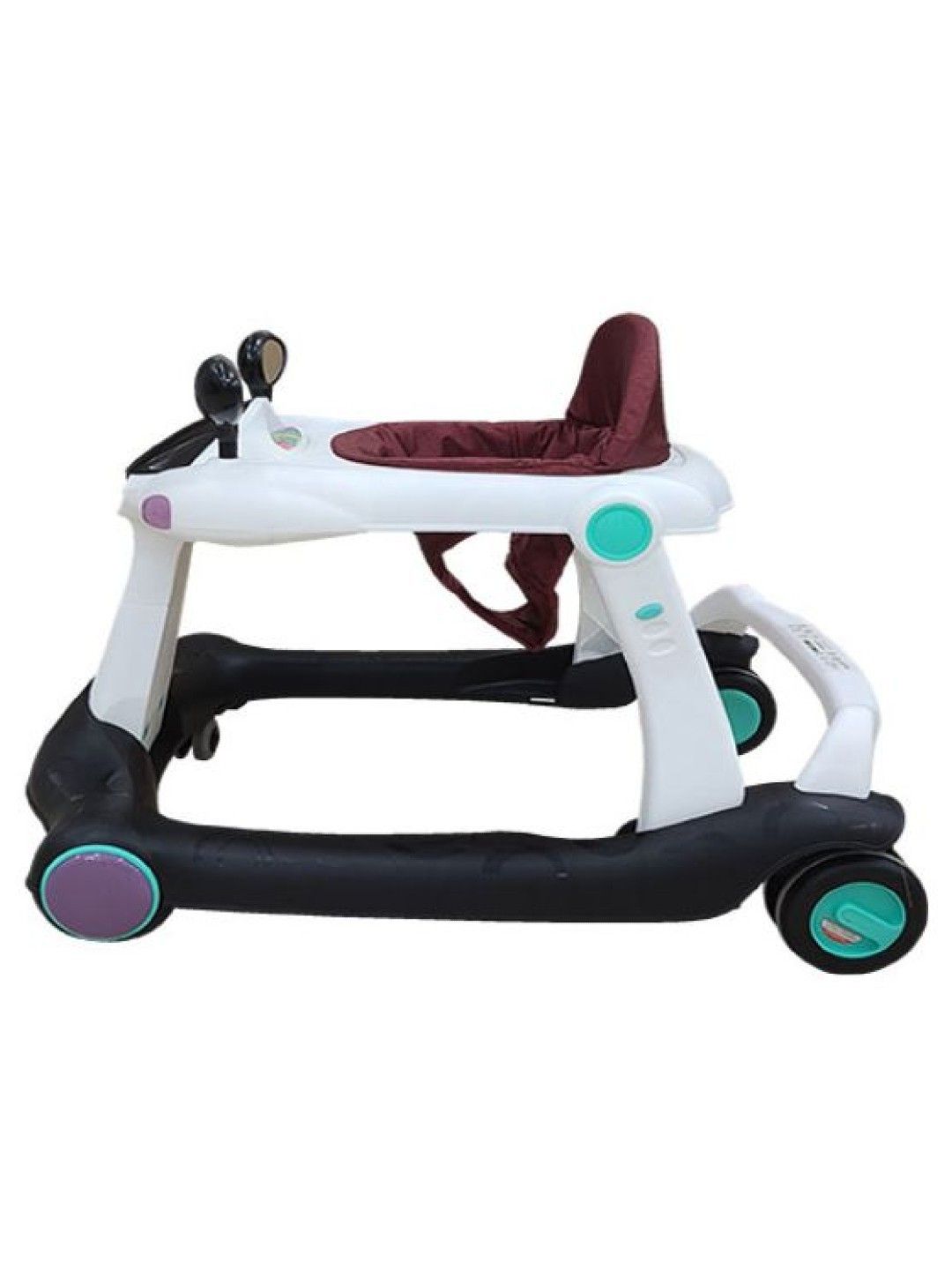 Apruva Neo Push Walker w/ Activity Tray (Black- Image 3)