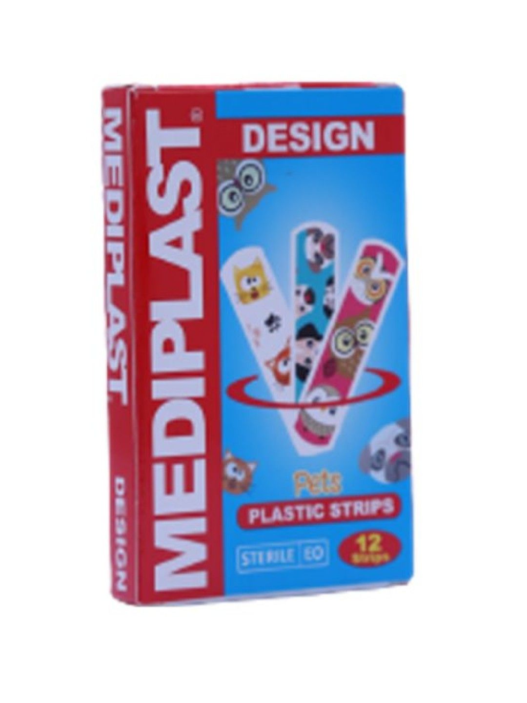 Mediplast Plastic Strips Design Pets (12s) (No Color- Image 2)