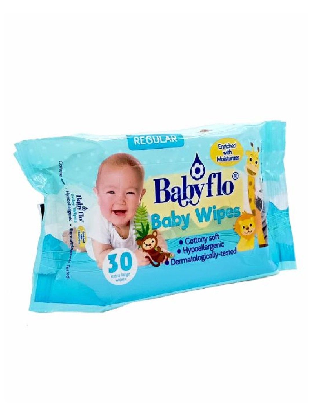 Babyflo Baby Wipes Regular (30s- Image 2)