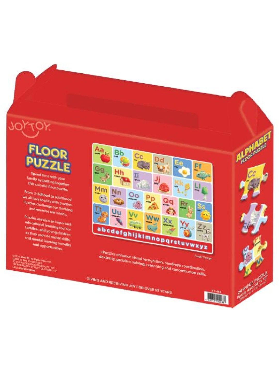 Joytoy Alphabet Floor Puzzle (No Color- Image 2)