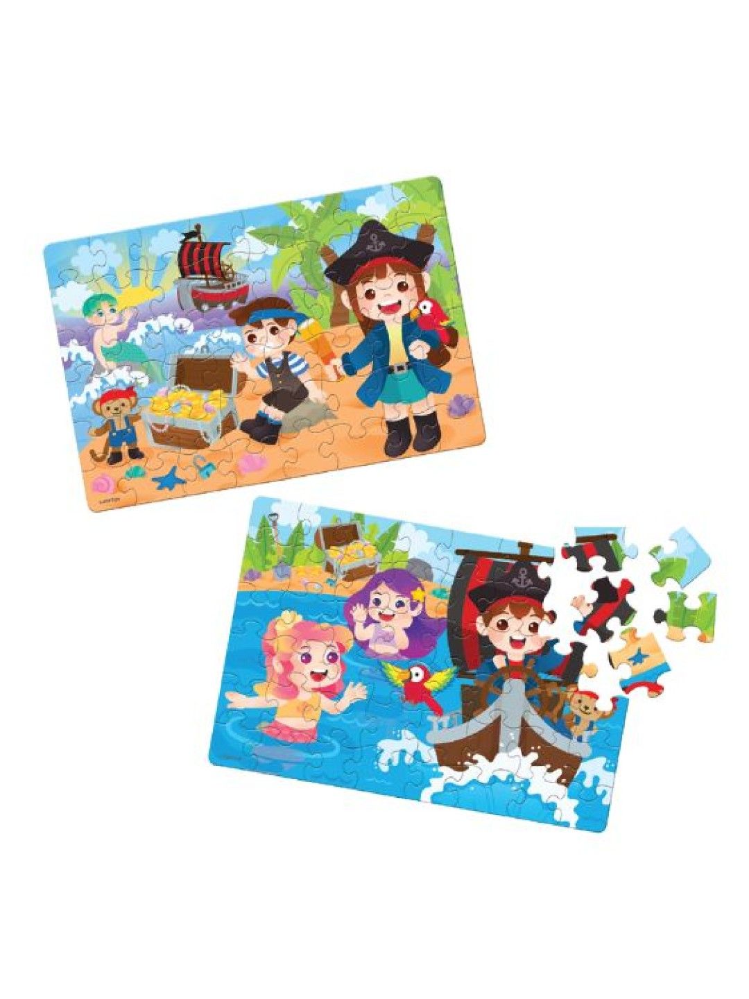 Joytoy Pirates & Mermaids Sea Adventure Puzzle (No Color- Image 1)