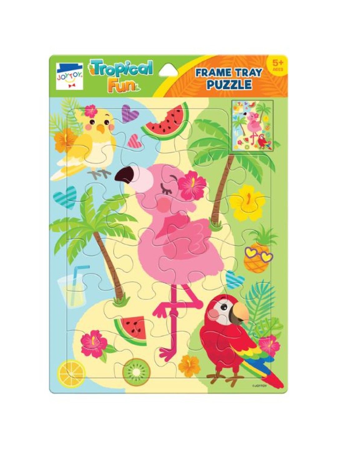 Joytoy Tropical Fun Puzzles (Frame Tray Puzzles- Image 1)