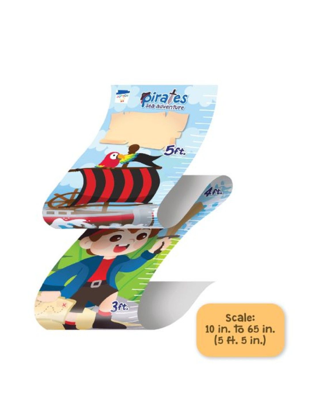 Joytoy Pirates Sea Adventure Growth Charts (No Color- Image 2)