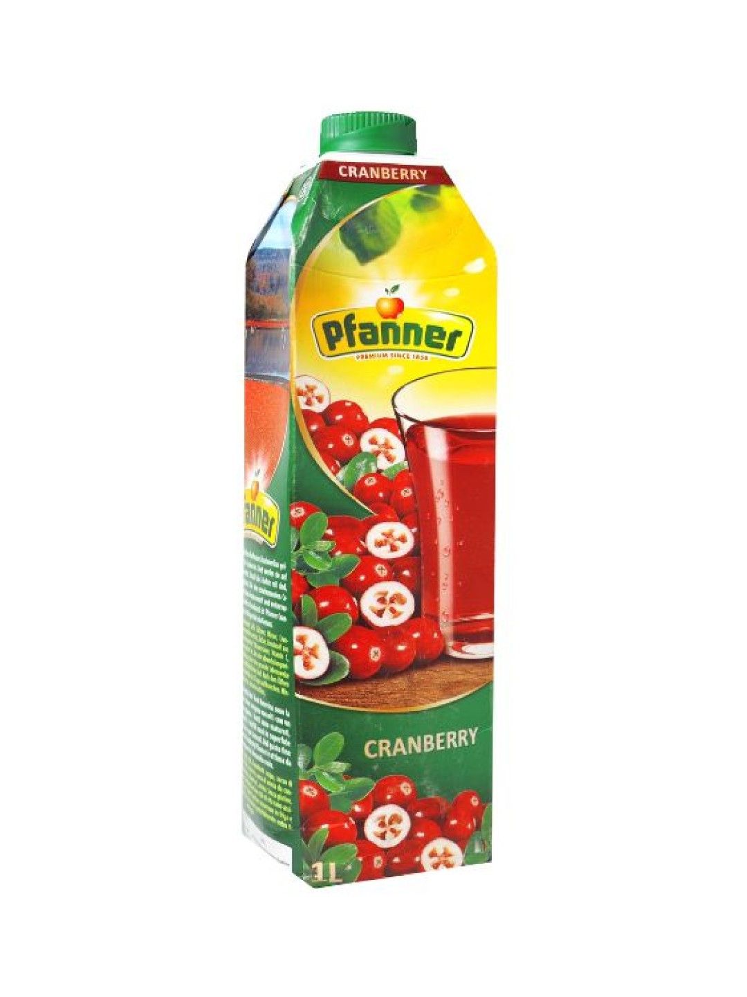 Pfanner Cranberry Juice (1L) (No Color- Image 2)